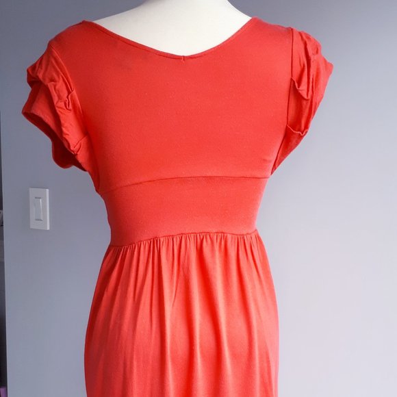 Banana Republic Size XS Coral Dress - Picture 3 of 4